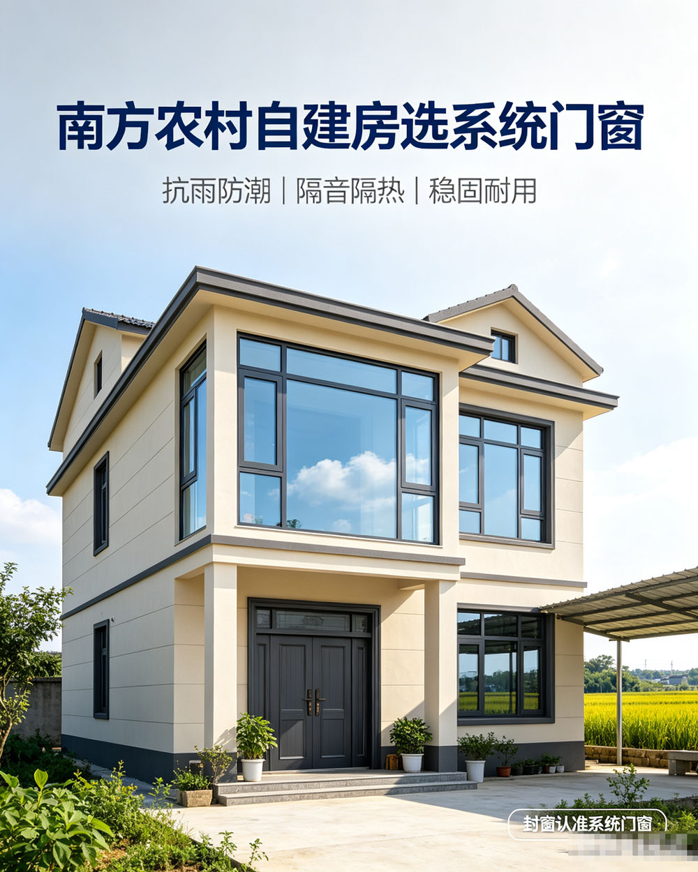 南方农村自建房如何选择系统门窗? 南方农村自建房如何选择系统门窗?